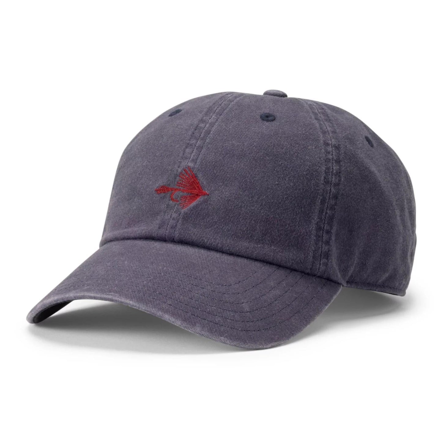 Orvis Battenkill Contrast Fly Cap Orvis Navy/Redwood Headwear Rivers and Glen Trading Co