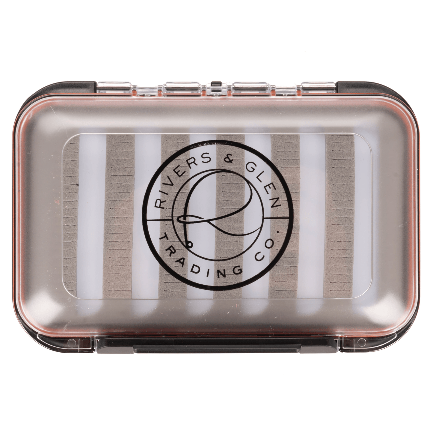 R&G Large Double Sided Waterproof Fly Box South Fork Distributors Orange / Large Fly Boxes Rivers and Glen Trading Co