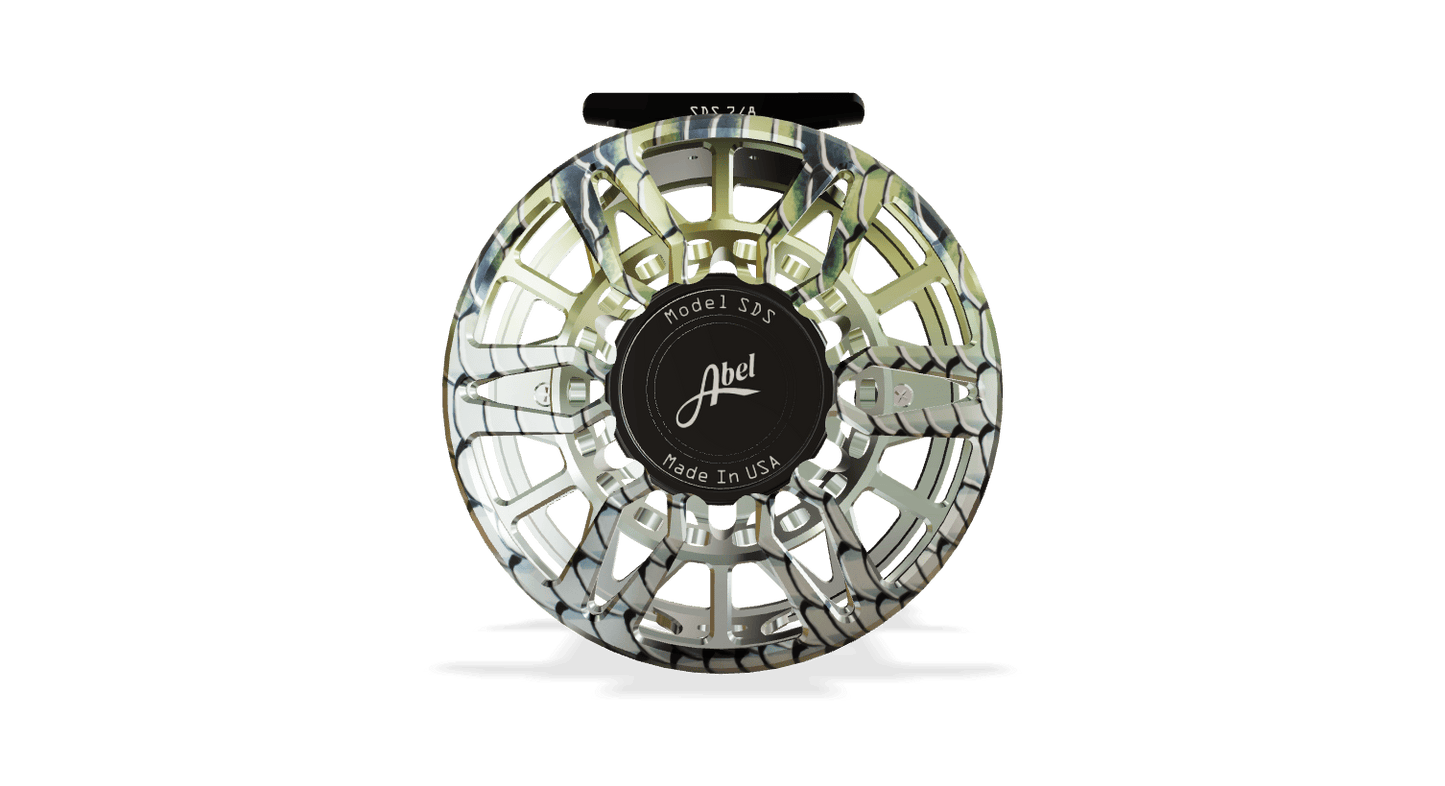 Abel SDS Reel Abel Reels Bonefish / Black / 7/8 Reels Rivers and Glen Trading Co