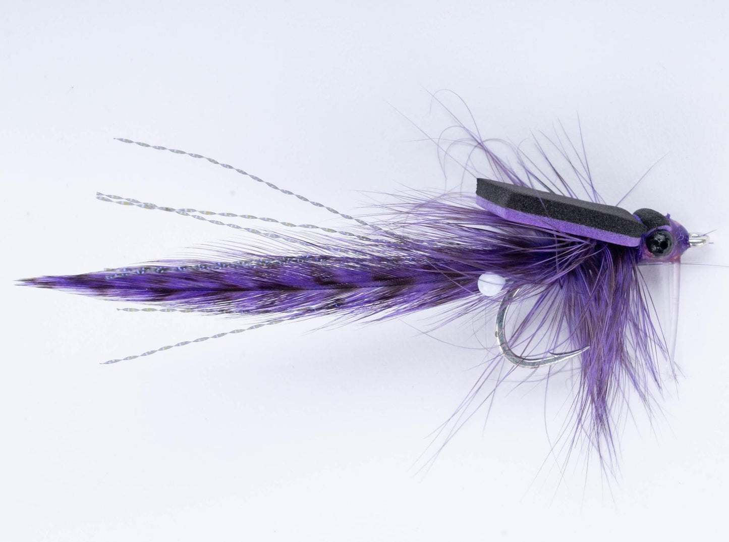Shrimp Slurpee Bend-it Flies Black/Purple Flies Rivers and Glen Trading Co
