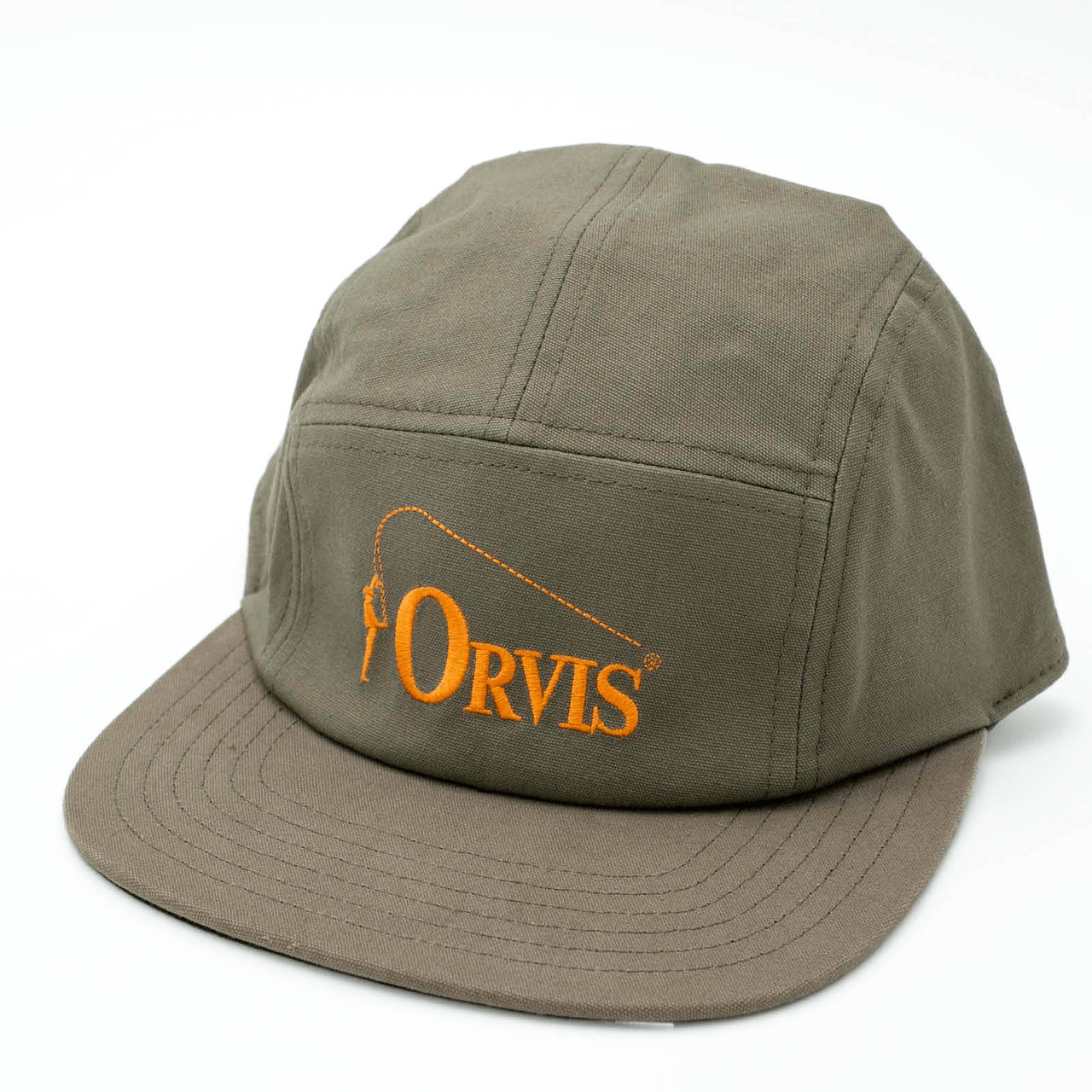 Orvis Bent Rod Camper Hat Orvis Olive Headwear Rivers and Glen Trading Co