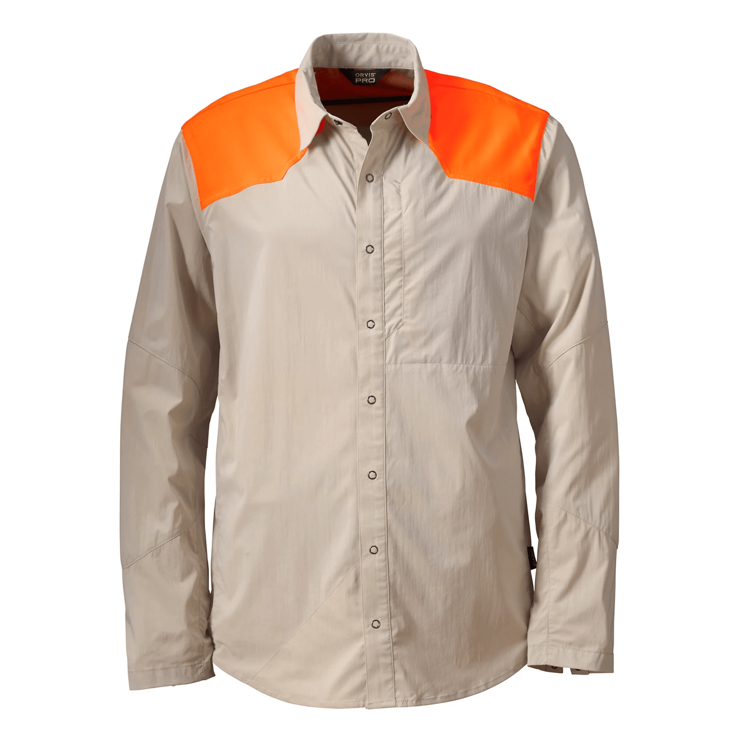 Orvis Pro LT Upland Shirt Orvis Sand/Blaze / LG Men's Long Sleeve Hunting Shirts Rivers and Glen Trading Co