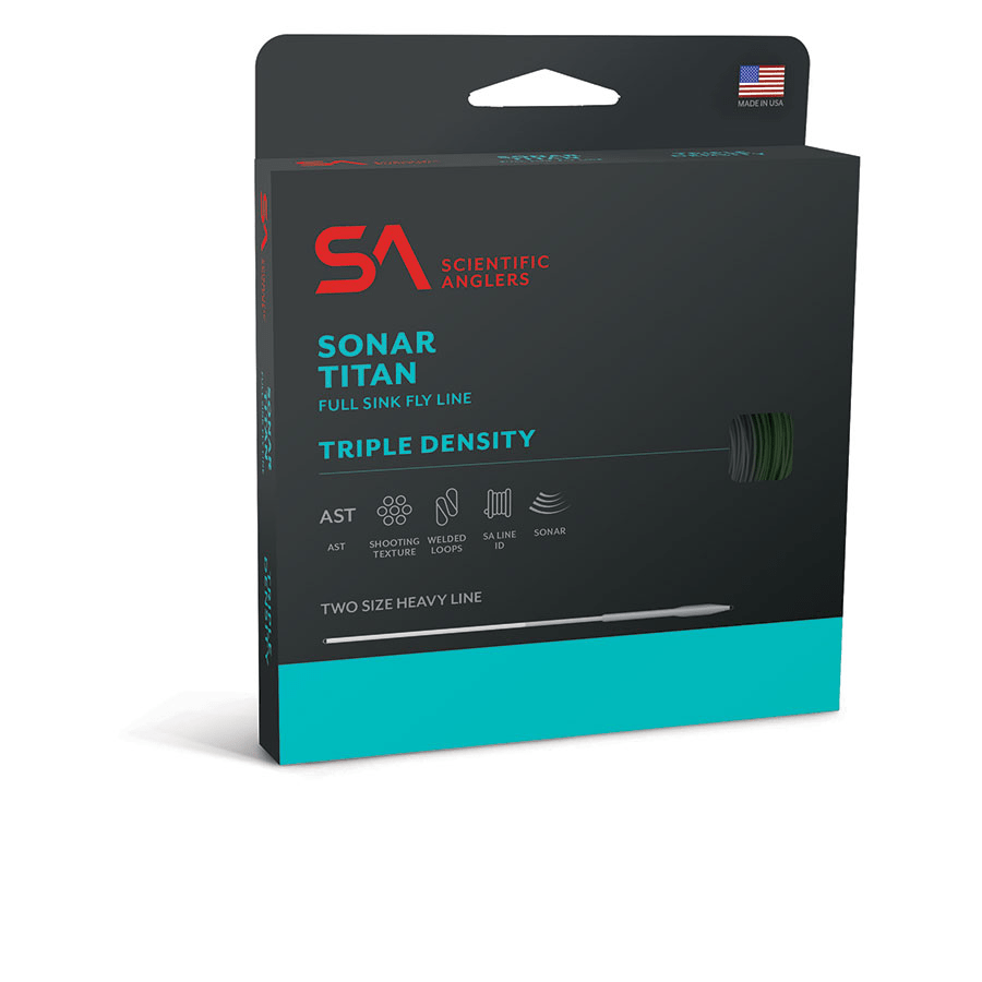 Scientific Anglers Sonar Titan Int./Sink2/Sink3 Scientific Anglers WF-8-S Fly Lines Rivers and Glen Trading Co