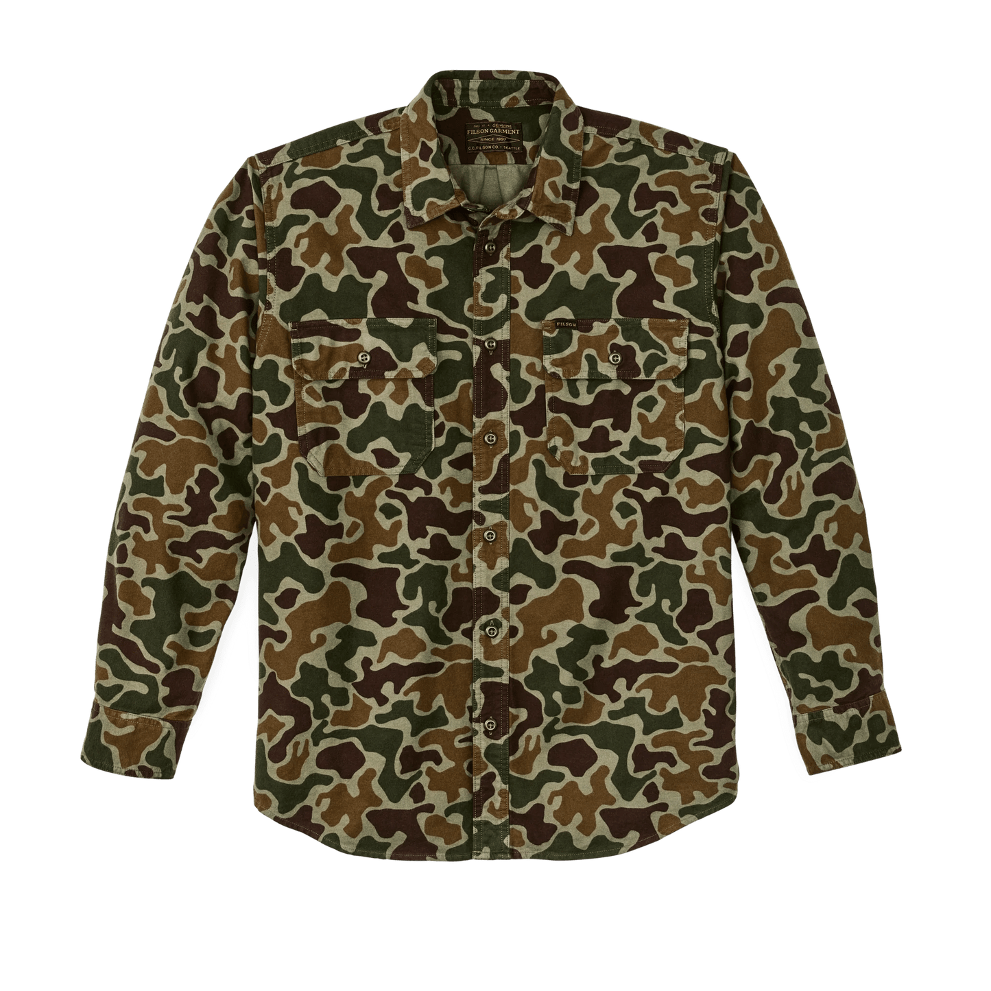 Filson Field Flannel Shirt Filson Men's Long Sleeve Button Down Shirts Rivers and Glen Trading Co