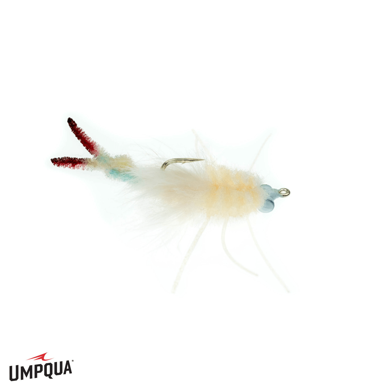 STRONG ARM MERKIN Umpqua WHITE 02 MEDIUM Flies Rivers and Glen Trading Co
