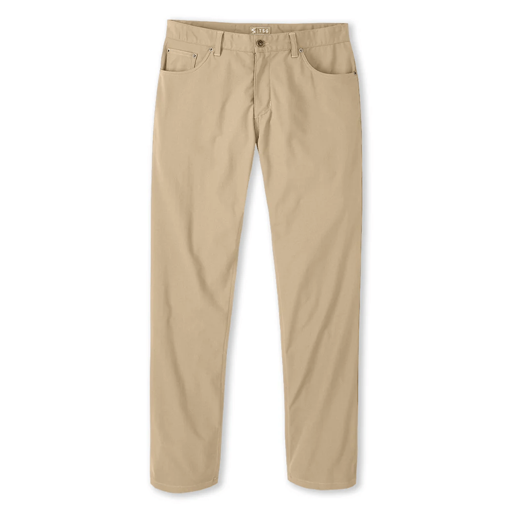 TSG Hatteras Performance 5 Pocket Pant TSG Light Khaki / 32x30 Men's Pants Rivers and Glen Trading Co