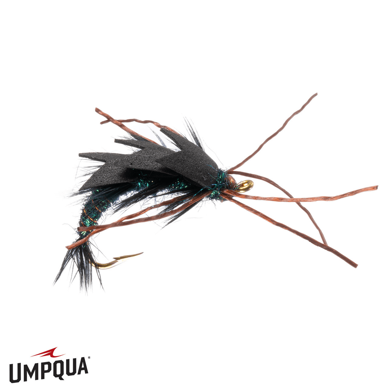 Umpqua Slick Chick Stone Umpqua Bakko Black / 10 Flies Rivers and Glen Trading Co
