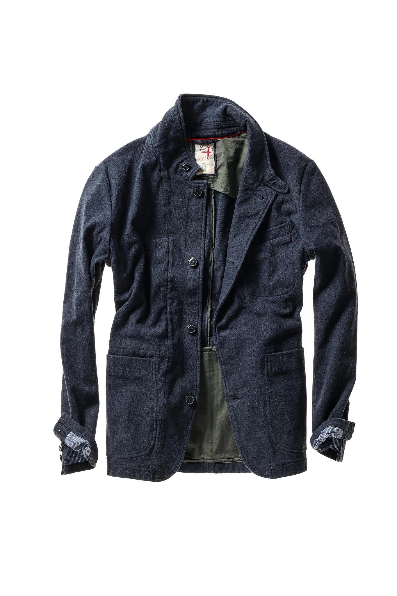Relwen Moleskin Trap Blazer Relwen Men's Blazers Rivers and Glen Trading Co