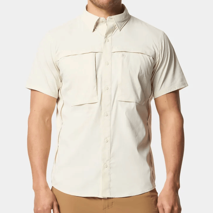 Duck Camp Men's Lightweight Fishing Shirt- SS Duck Camp Birch / M Men's Short Sleeve Button Down Shirts Rivers and Glen Trading Co