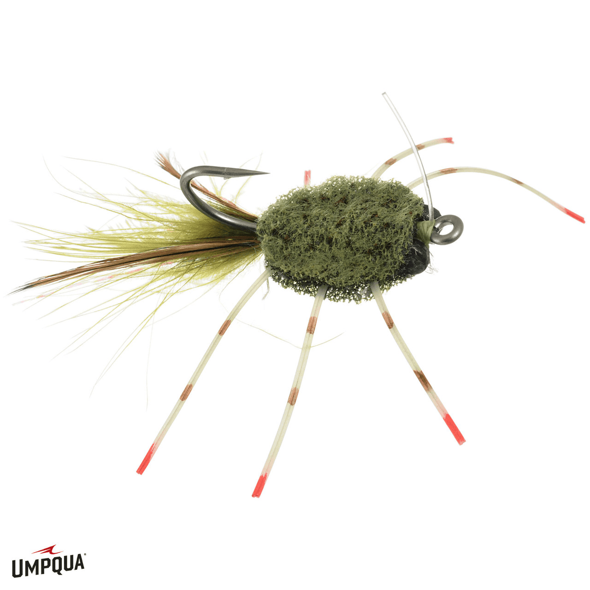 ER CRAB Umpqua OLIVE 02 Flies Rivers and Glen Trading Co