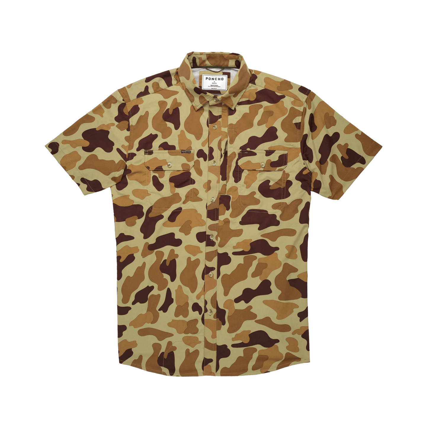 Poncho The Pato Poncho Men's Short Sleeve Button Down Shirts Rivers and Glen Trading Co