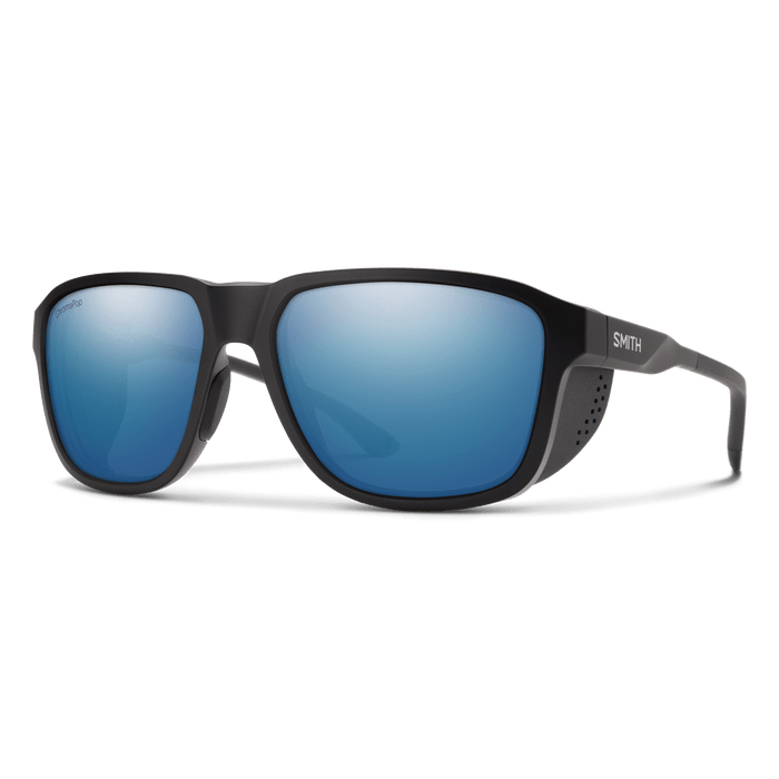 Smith Embark Smith Matte Black / ChromaPop Polarized Blue Mirror Sunglasses Rivers and Glen Trading Co