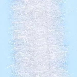 MINNOW HEAD BRUSH 1.5" Enrico Puglisi WHITE Fly Tying Rivers and Glen Trading Co