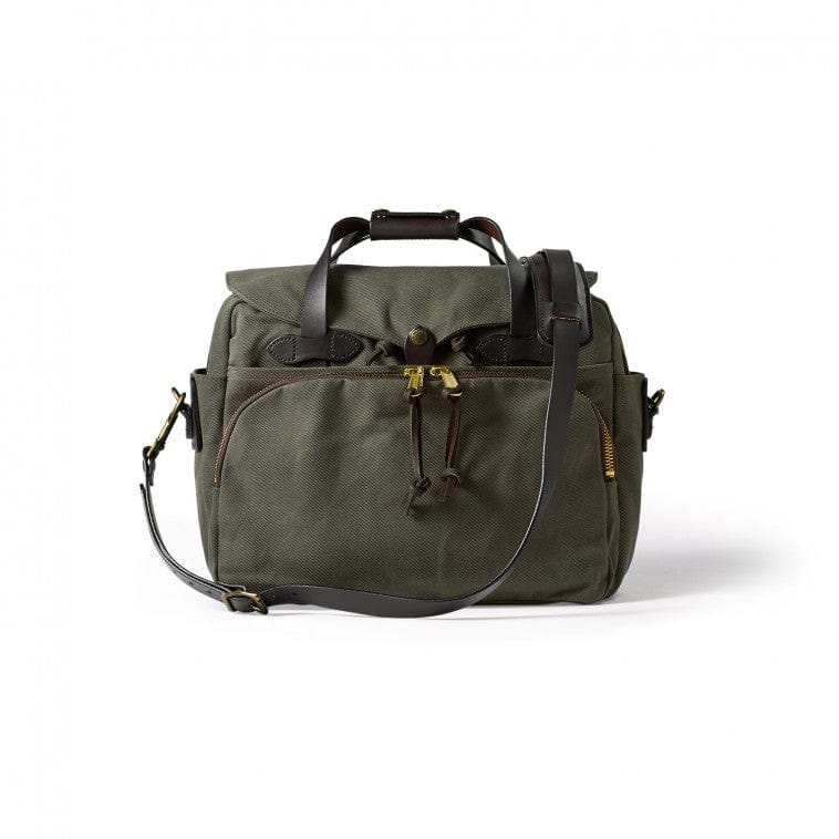 Filson Padded Computer Bag Filson Otter Green Luggage Rivers and Glen Trading Co