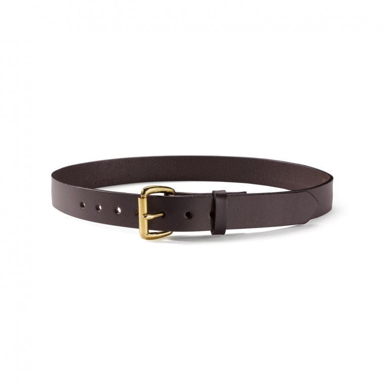 Filson 1 1/4" Leather Belt Filson Brown / 28 Belts Rivers and Glen Trading Co