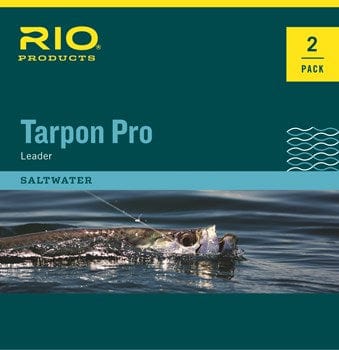 Rio Pro Tarpon Leaders 2 Pack Rio Products 10ft 80lb shock 40lb class Leaders Rivers and Glen Trading Co