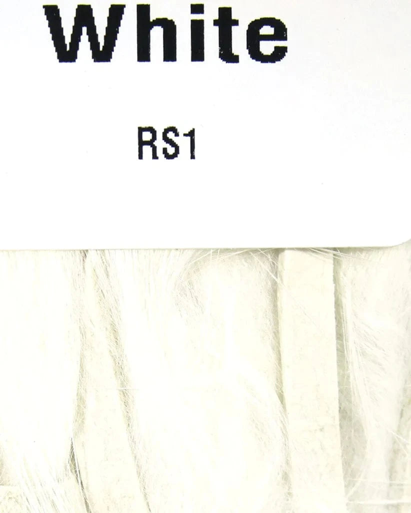 Rabbit Strips Hareline Dubbin White Fly Tying Rivers and Glen Trading Co