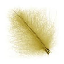 C.D.C. CUL-DE-CANARD Wapsi YELLOW OLIVE Fly Tying Rivers and Glen Trading Co