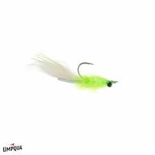 ELECTRIC BUNNY Umpqua CHARTREUSE; Size: 2/0 Flies Rivers and Glen Trading Co