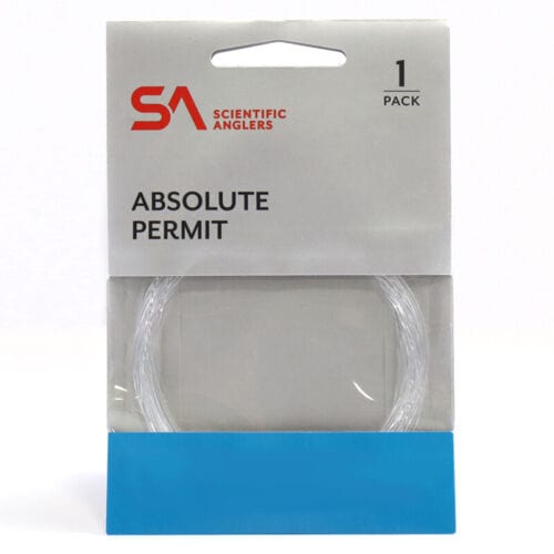 Scientific Anglers Absolute Permit Single Pack Scientific Anglers 10ft / 20lb Leaders Rivers and Glen Trading Co