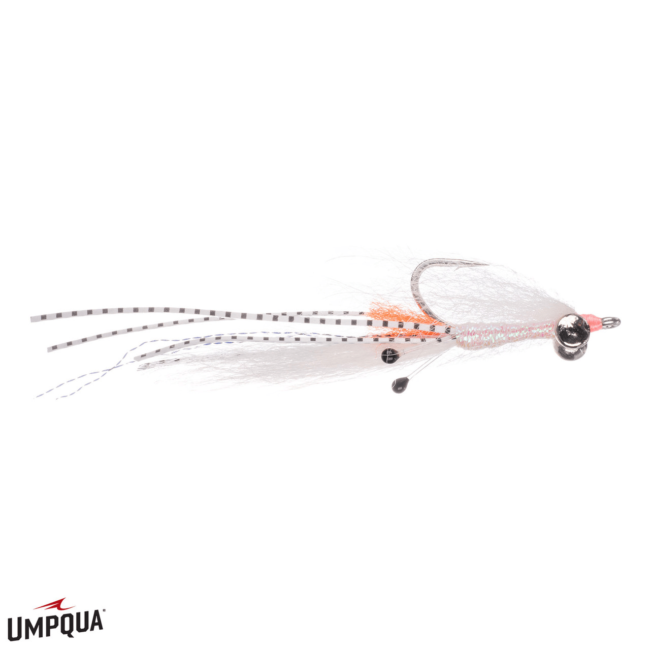 Umpqua Spawning Shrimp Lead Eye Umpqua White / 04 Flies Rivers and Glen Trading Co