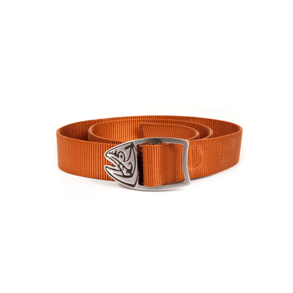 Fishpond Trucha Webbbing Belt Fishpond Burnt Orange Belts Rivers and Glen Trading Co