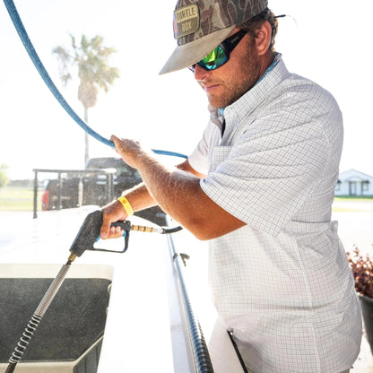 Poncho The Kiawah Poncho Men's Short Sleeve Button Down Shirts Rivers and Glen Trading Co