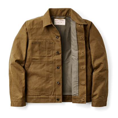 Filson Tin Cloth Short Lined Cruiser Jacket Filson Men's Jackets Rivers and Glen Trading Co