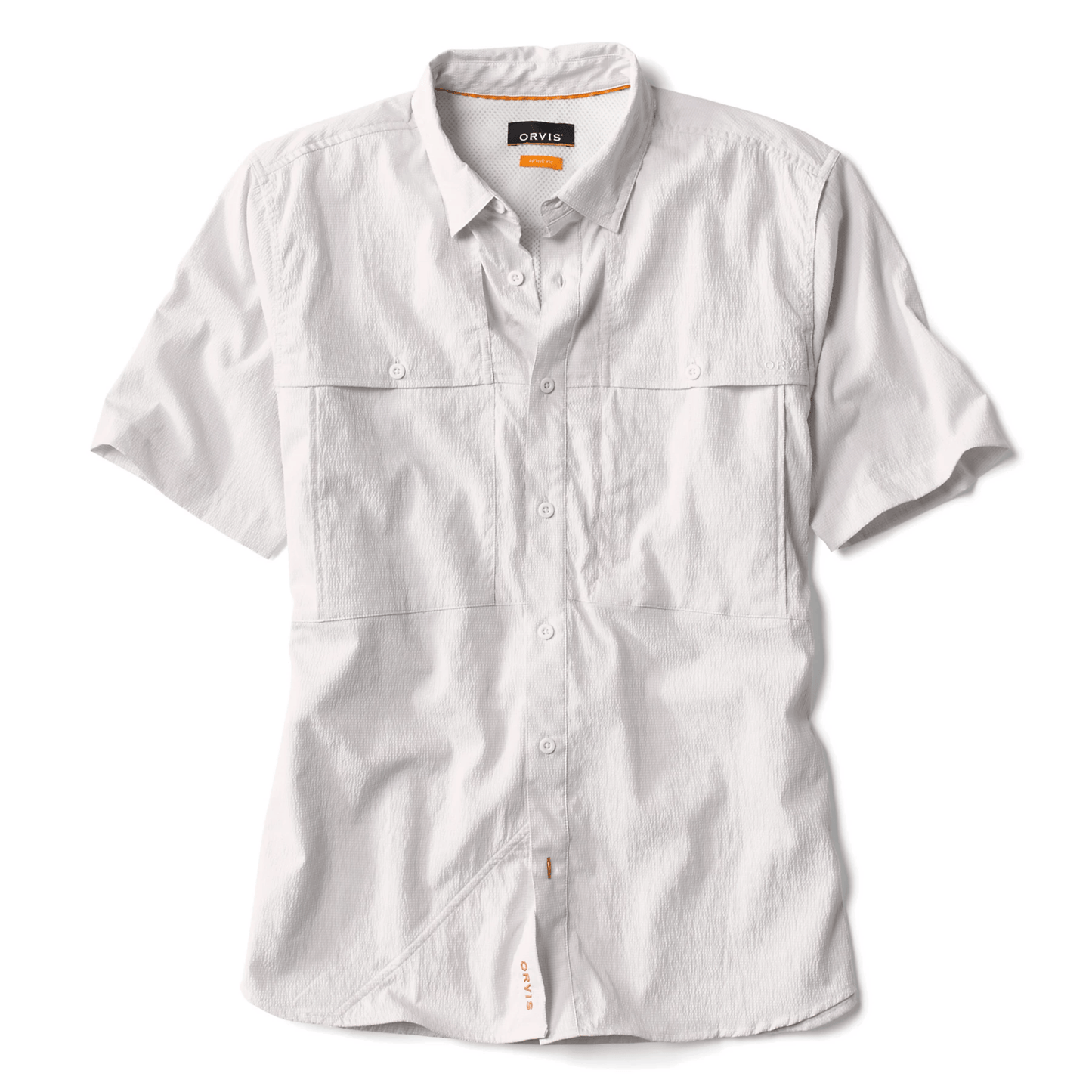 Orvis Men's Short-Sleeved Open Air Caster Orvis White / XL Men's Short Sleeve Button Down Shirts Rivers and Glen Trading Co