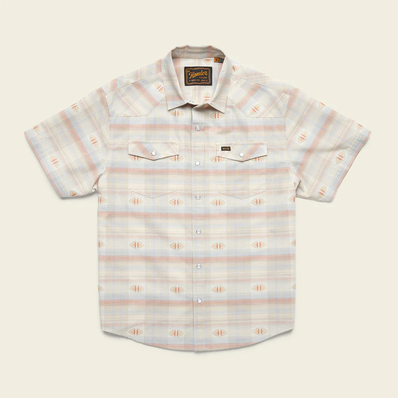 Howler Brothers H Bar B Snapshirt Elliot Plaid: Cream - Rivers & Glen Trading Co.