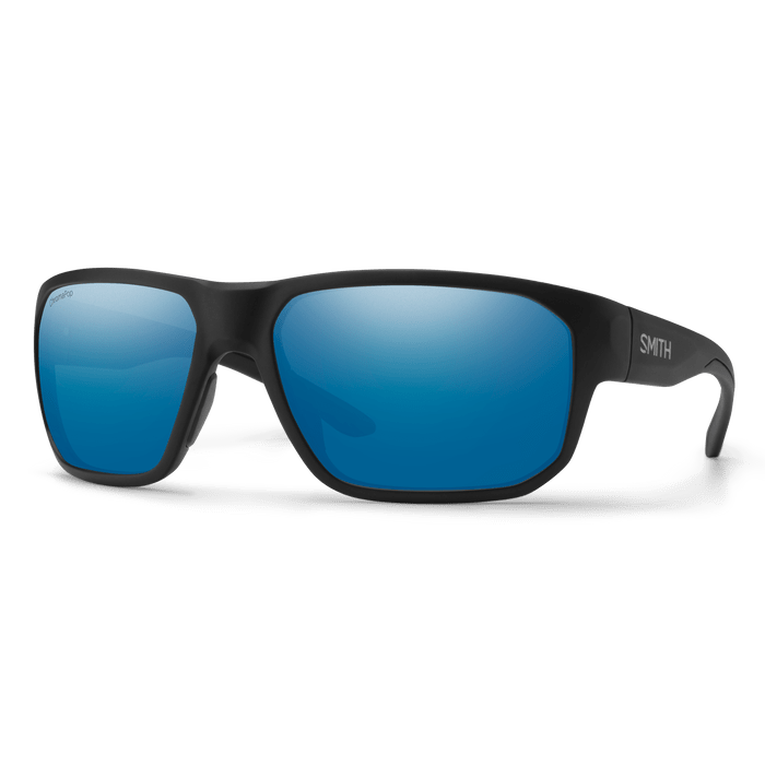 Smith Arvo Smith Matte Black / Chromapop Polarized Blue Mirror Sunglasses Rivers and Glen Trading Co