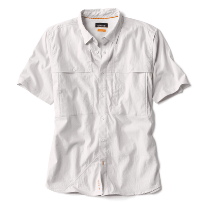Orvis Men's Short-Sleeved Open Air Caster Orvis White / LG Men's Short Sleeve Button Down Shirts Rivers and Glen Trading Co