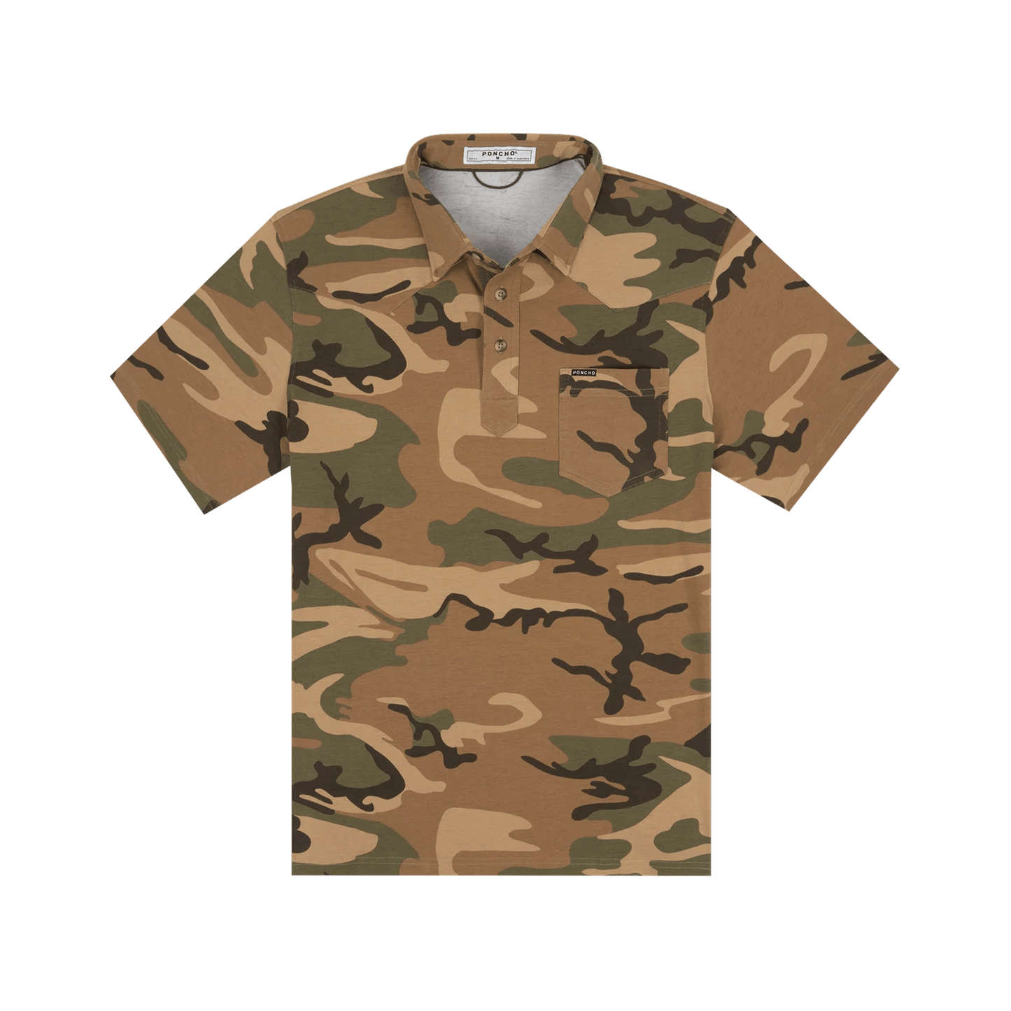 Poncho The Bird Bag Poncho Light Original Camo / M Men's Polo Rivers and Glen Trading Co