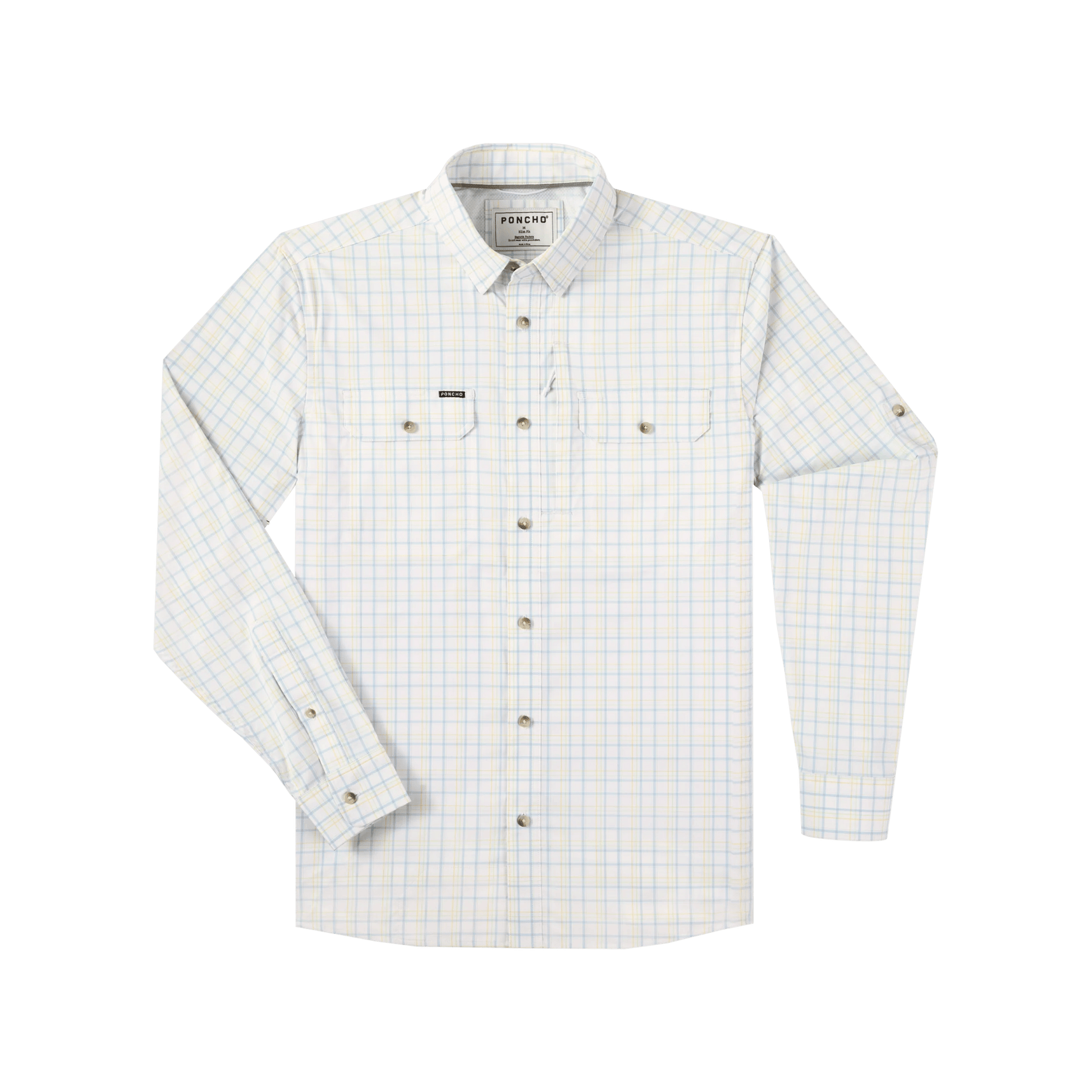 Poncho The Bird Island Poncho Men's Long Sleeve Button Down Shirts Rivers and Glen Trading Co