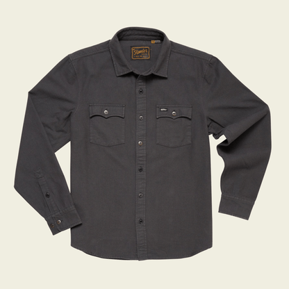 Howler Brothers Novato Shirt Howler Brothers Antique Black / L Men's Long Sleeve Button Down Shirts Rivers and Glen Trading Co