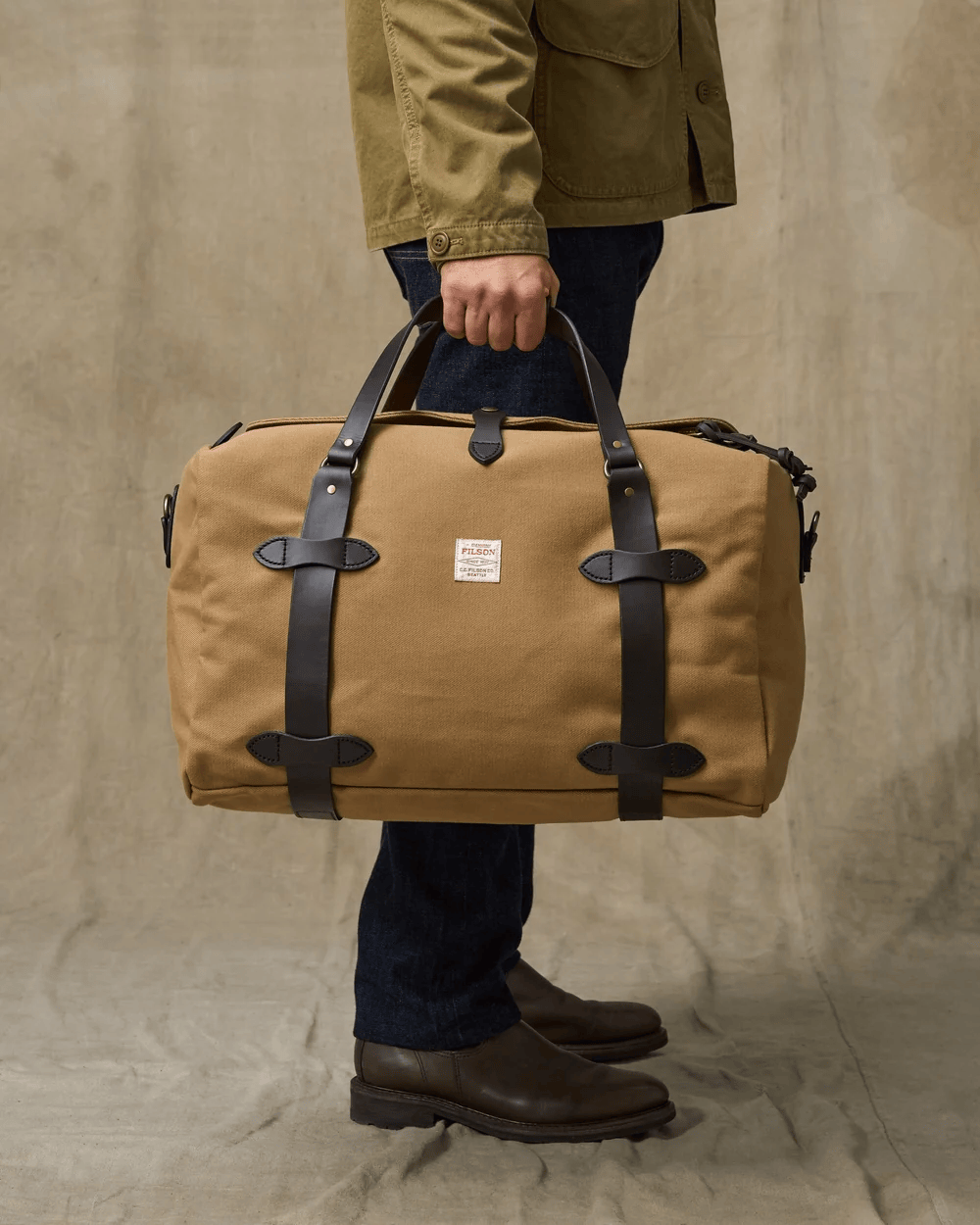 Filson Medium Rugged Twill Duffle Bag Filson Luggage Rivers and Glen Trading Co