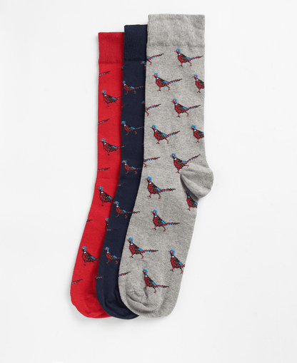 Barbour Pheasant Socks Gift Box Barbour Socks Rivers and Glen Trading Co
