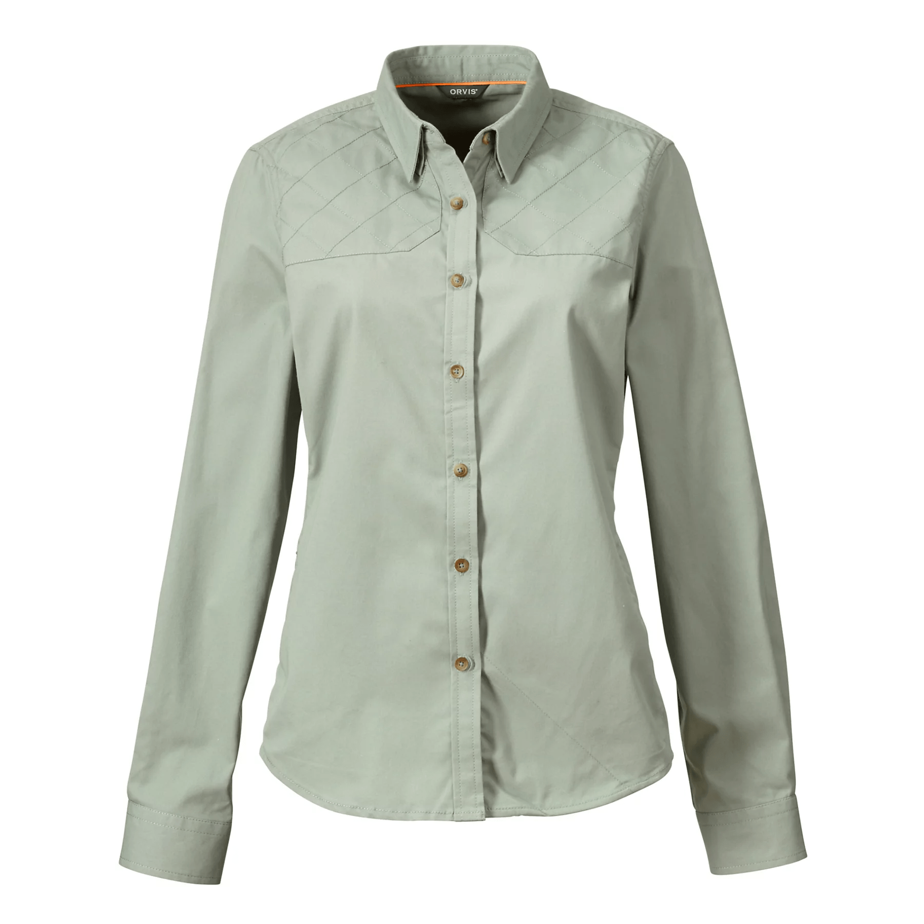 Orvis Women's Midweight Shooting Shirt Orvis Frost Green / XS Women's Long Sleeve Shooting Shirts Rivers and Glen Trading Co
