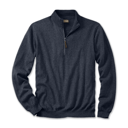 TSG Fraser Cashmere Sweater TSG Royal Navy / XL Men's Sweaters Rivers and Glen Trading Co