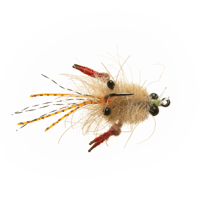 EP TARANTULA CRAB Enrico Puglisi MOTTLED TAN - #1 Flies Rivers and Glen Trading Co