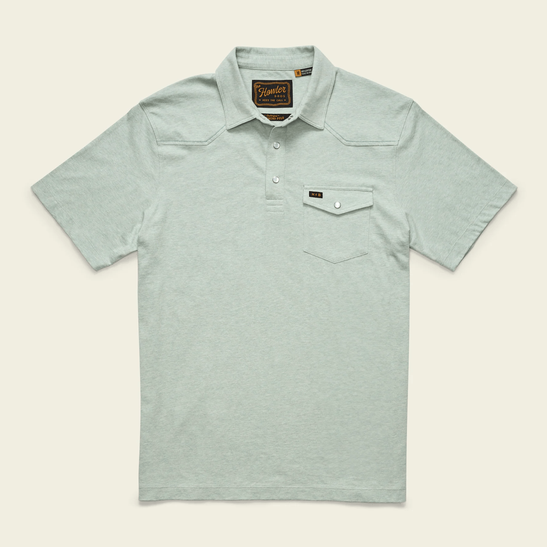 Howler Brothers Ranchero Polo Howler Brothers Seafoam / M Men's Polos Rivers and Glen Trading Co
