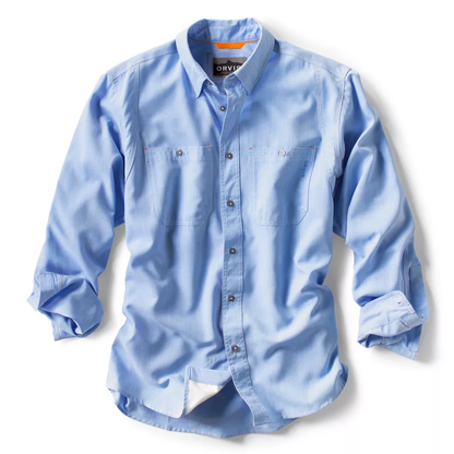 Tech Chambray Workshirt - Rivers & Glen Trading Co.