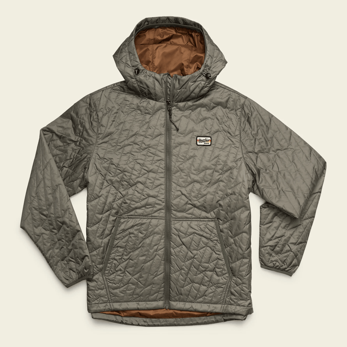 Howler Brothers Voltage Full Zip Jacket Howler Brothers Vetiver / XL Men's Jackets Rivers and Glen Trading Co