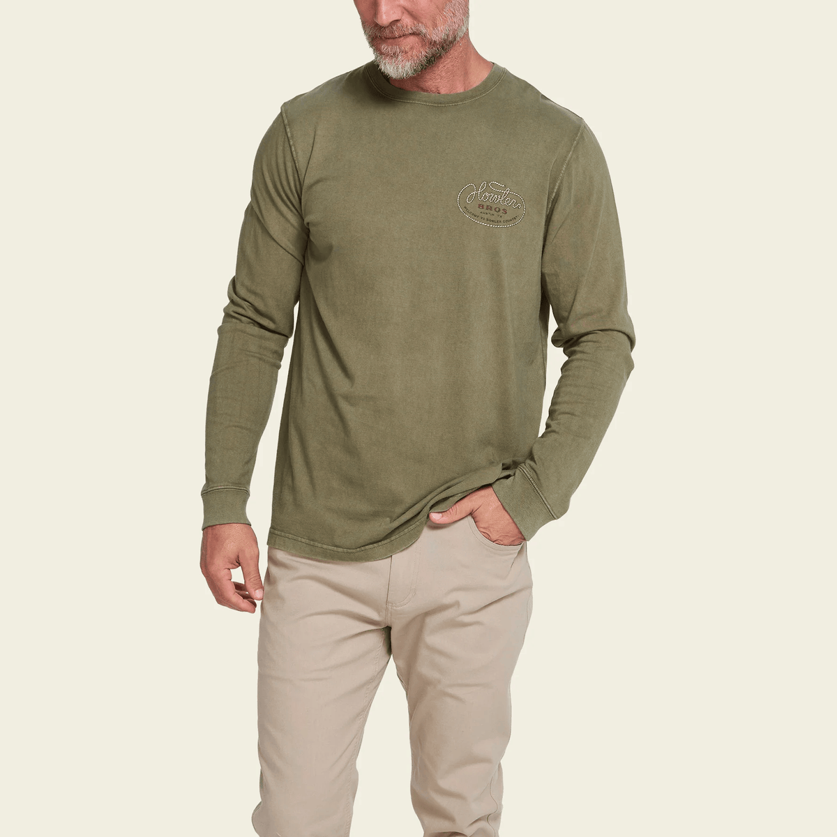 Howler Brothers Howler Lasso Cotton Longsleeve T-Shirt Howler Brothers Men's Tee Shirts Rivers and Glen Trading Co