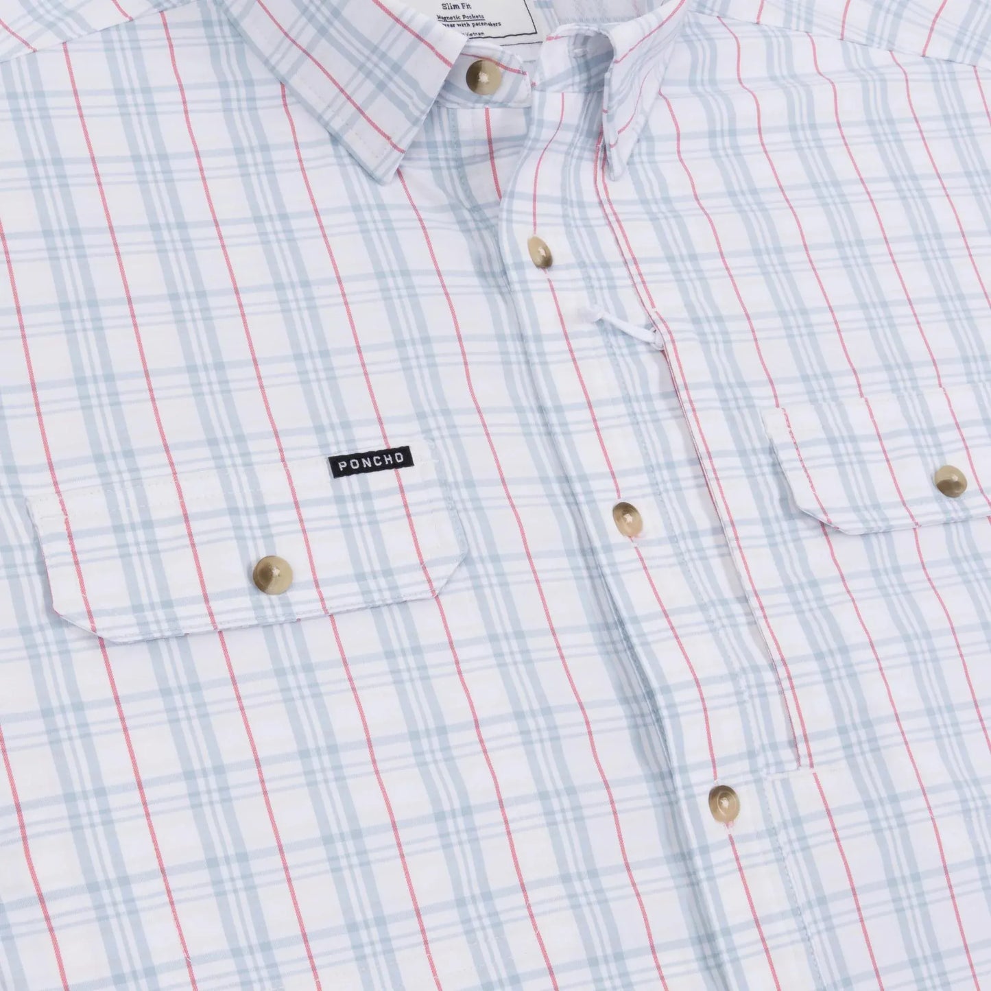 Poncho The Bait and Tackle Poncho Men's Long Sleeve Button Down Shirts Rivers and Glen Trading Co