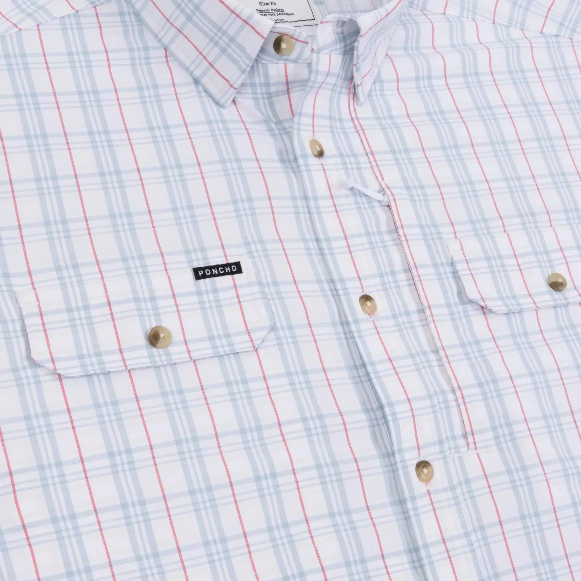 Poncho The Bait and Tackle Poncho Men's Long Sleeve Button Down Shirts Rivers and Glen Trading Co