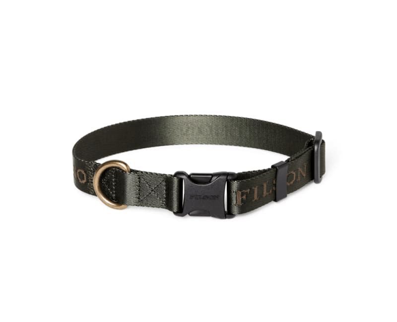 Filson Nylon Dog Collar Filson Dog Collars Rivers and Glen Trading Co