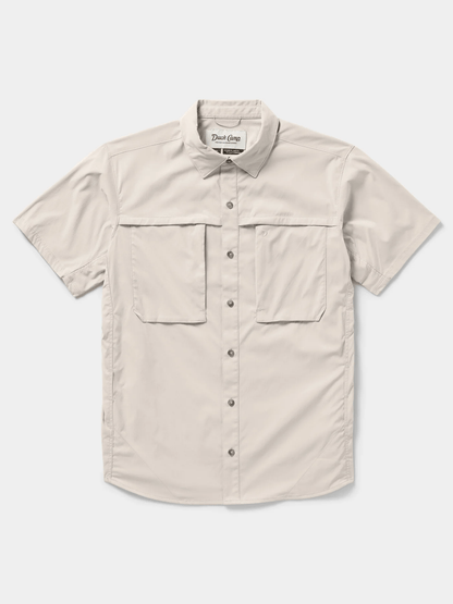 Duck Camp Men's Lightweight Fishing Shirt- SS Duck Camp Birch / XL Men's Short Sleeve Button Down Shirts Rivers and Glen Trading Co