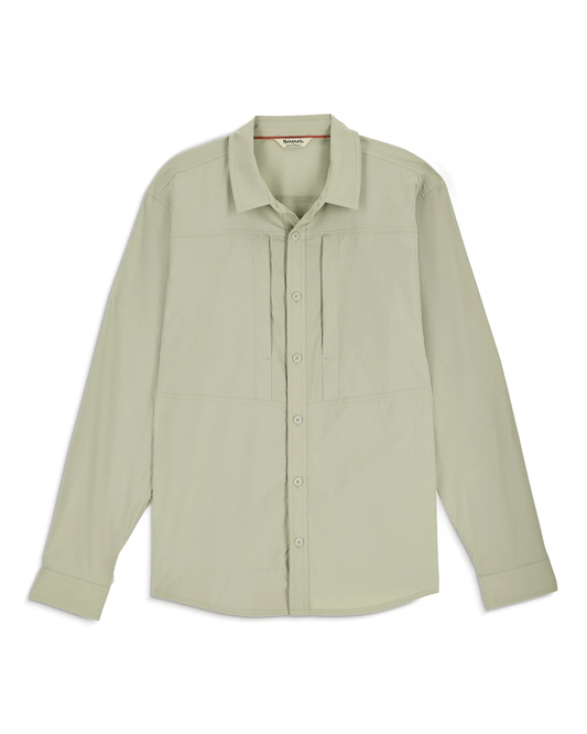 Simms Men's Stone Cold LS Shirt Simms Men's Long Sleeve Button Down Shirts Rivers and Glen Trading Co