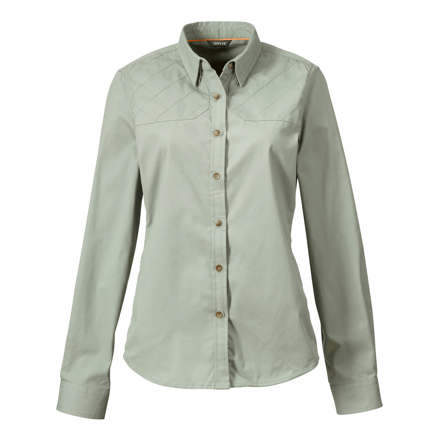 Orvis Women's Midweight Shooting Shirt Orvis Frost Green / SM Women's Long Sleeve Shooting Shirts Rivers and Glen Trading Co